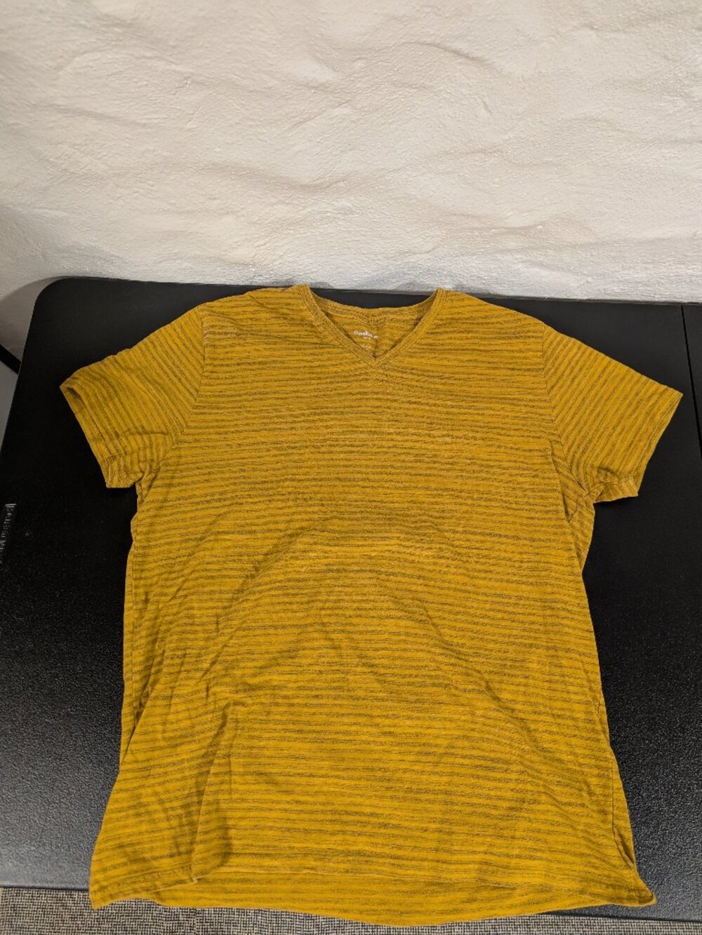 Yellow Striped Tee